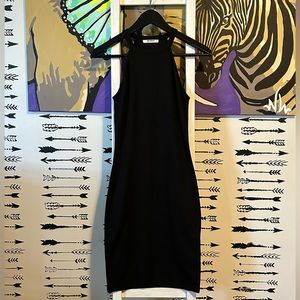ZARA Black Knit Tank Dress